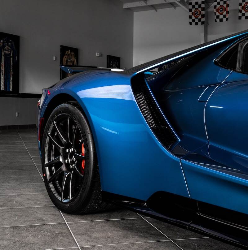 a sports car with fresh ppf