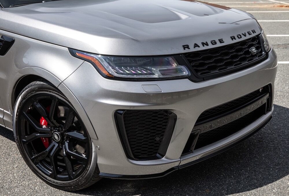 paint protection film on a vehicle