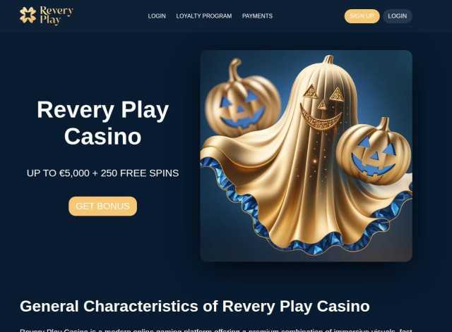 Revery Play Casino Welcome Bonus Terms For UK Players 1 Revery Play Casino Welcome Bonus Terms For Players In The United Kingdom