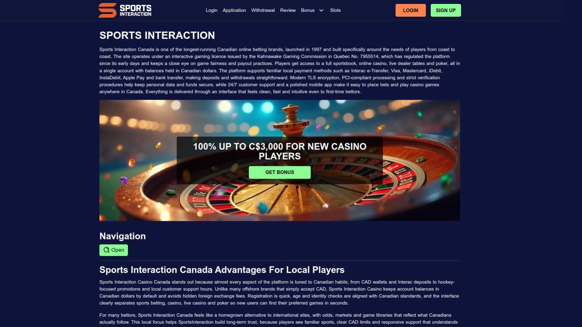 How To Log In And Fix Sports Interaction Casino Account Access In Canada  