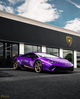 Lamborghini Performante Window Tinting