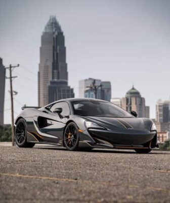 McLaren Gray 600LT Window Tinting