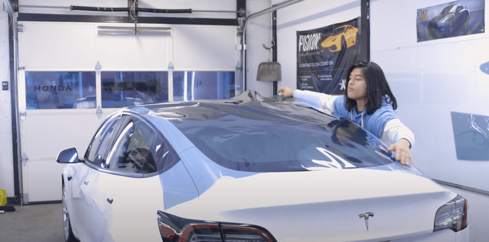 model 3 tesla window tinting