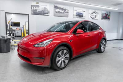 Tesla Model Y – Lake Norman Window Tinting