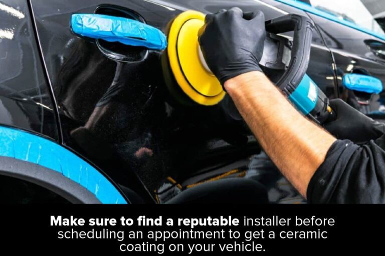 Find a reputable ceramic coating installer