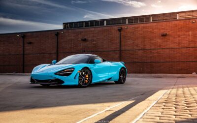 McLaren 720S (Fistral Blue) Window Tinting