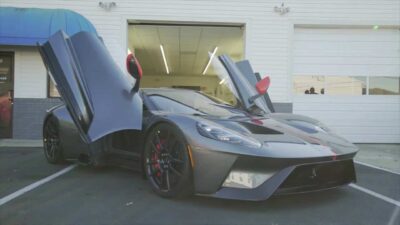 David Ragan’s Ford GT at Sun Stoppers Lake Norman