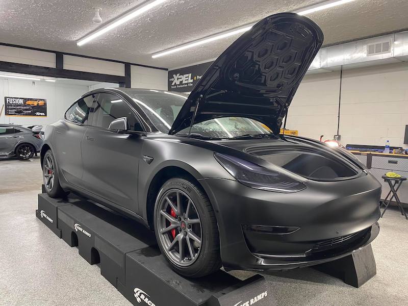 tesla paint protection film