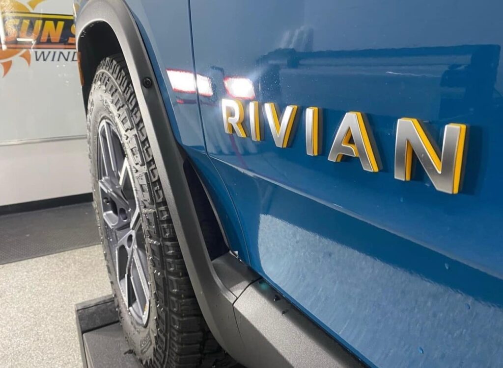 Rivian window tinting & paint protection film
