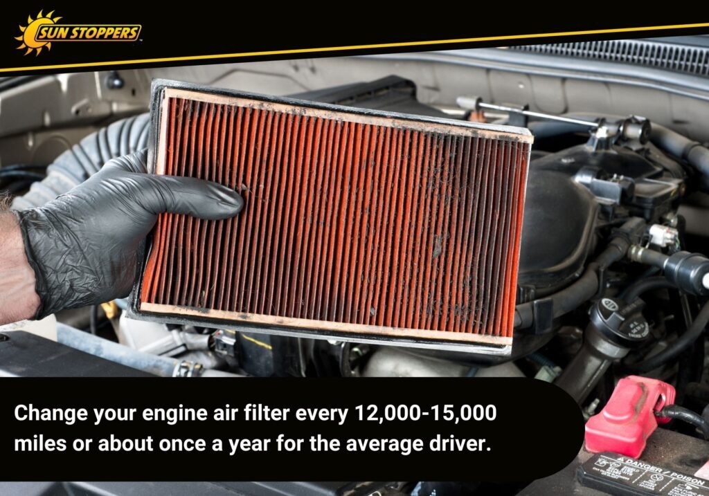 engine air filter maintenance