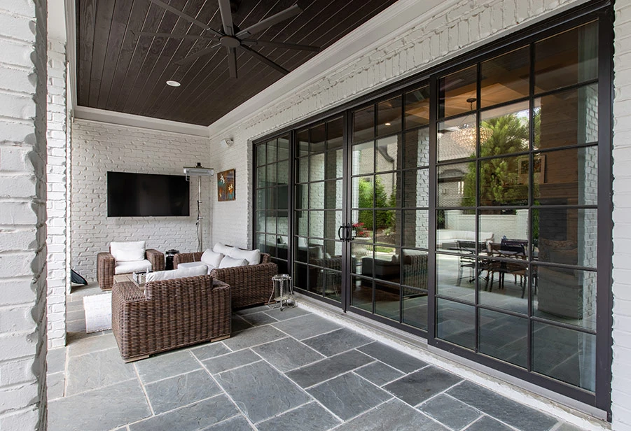 Home window tint from the outside