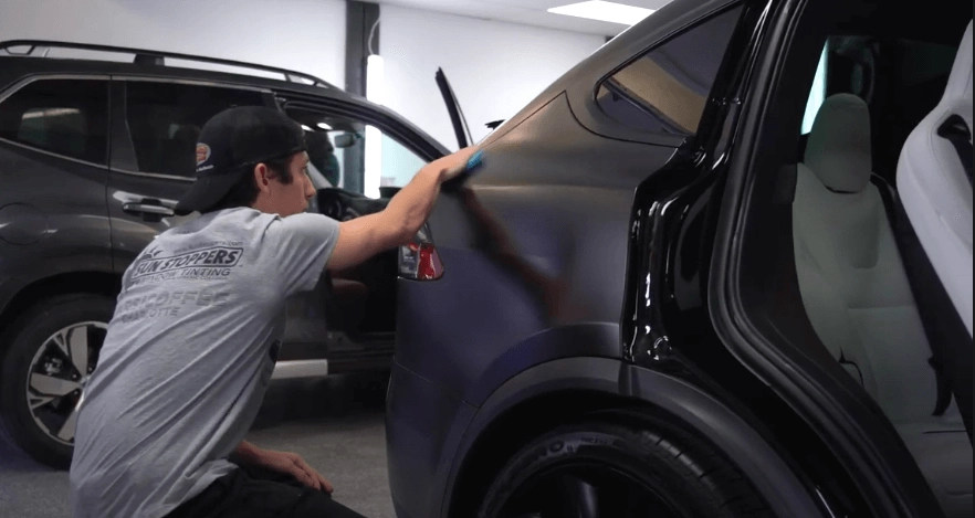 Tesla paint protection film & ceramic coating
