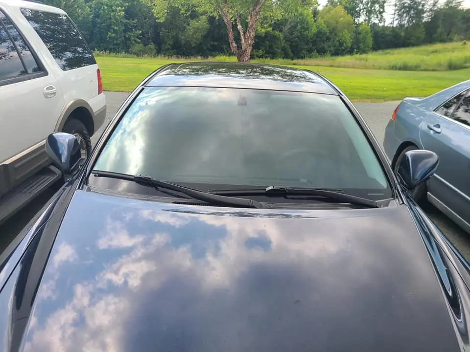 Dark Sedan Windshield Tint