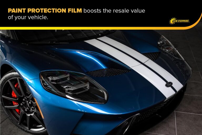 paint protection film boosts the resale value of a vehicle