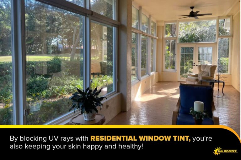 residential window tint blocks harmful UV rays