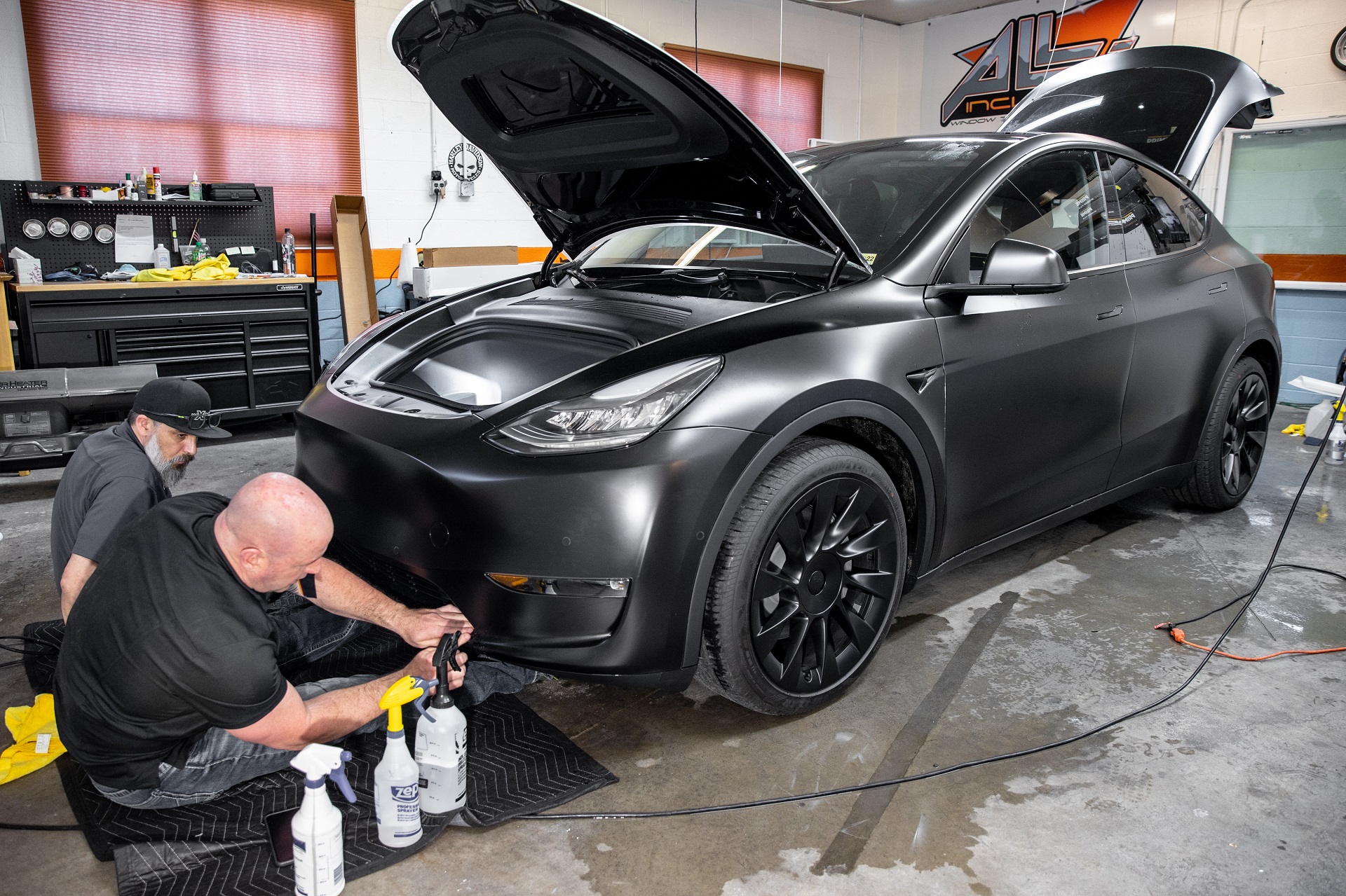 paint protection on a tesla