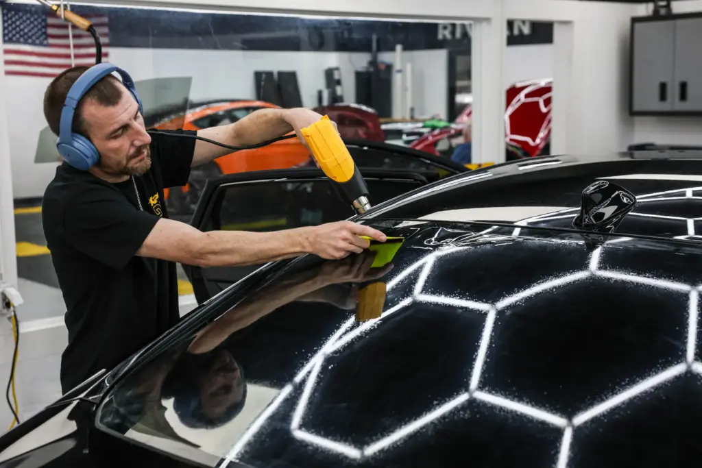Automotive window tinting