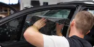 Automotive window tinting