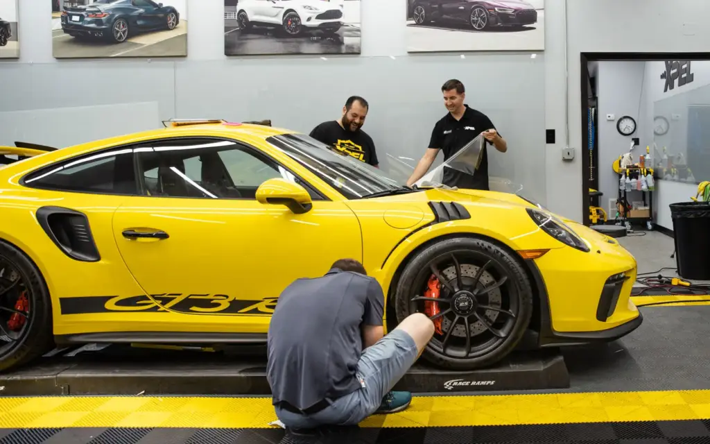 Paint protection film training
