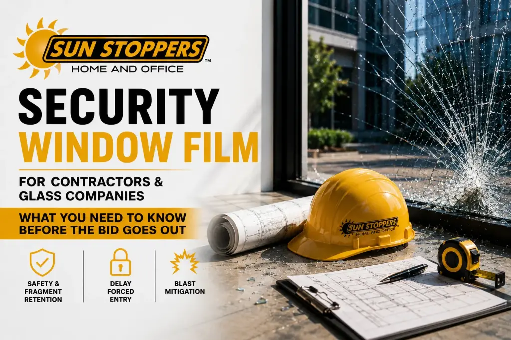 Security window film