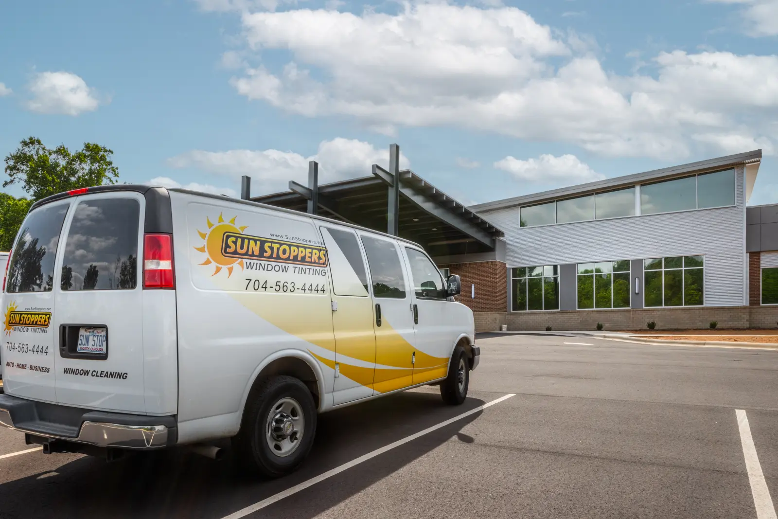 Commercial window tinting